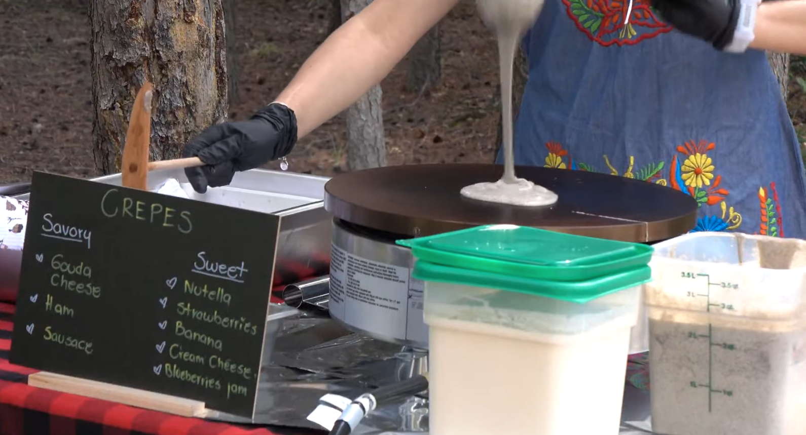 Sweet & savory crepes